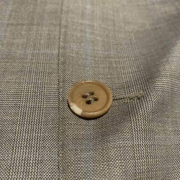 Canali Men's 100% Wool 2-Button Blazer Brown Italy 56R Model 13220/32 - Picture 9 of 11